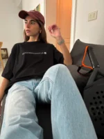 ATHLETIC SOCIAL CLUB BLACK TEE - Imagen 4