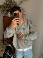 OWN YOUR GRID GREY MELAGNE CREWNECK - Imagen 5