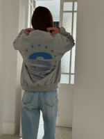 OWN YOUR GRID GREY MELAGNE CREWNECK - Imagen 6